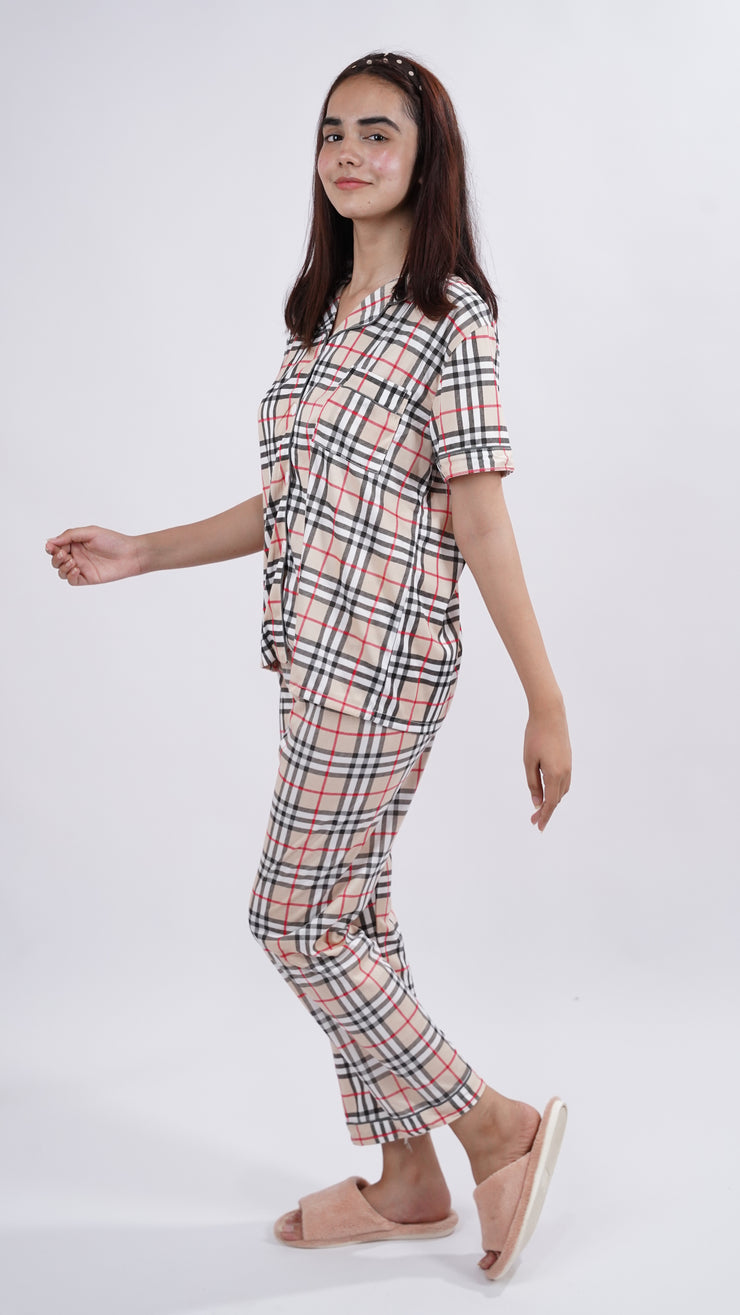 Skin Check Lounge Wear
