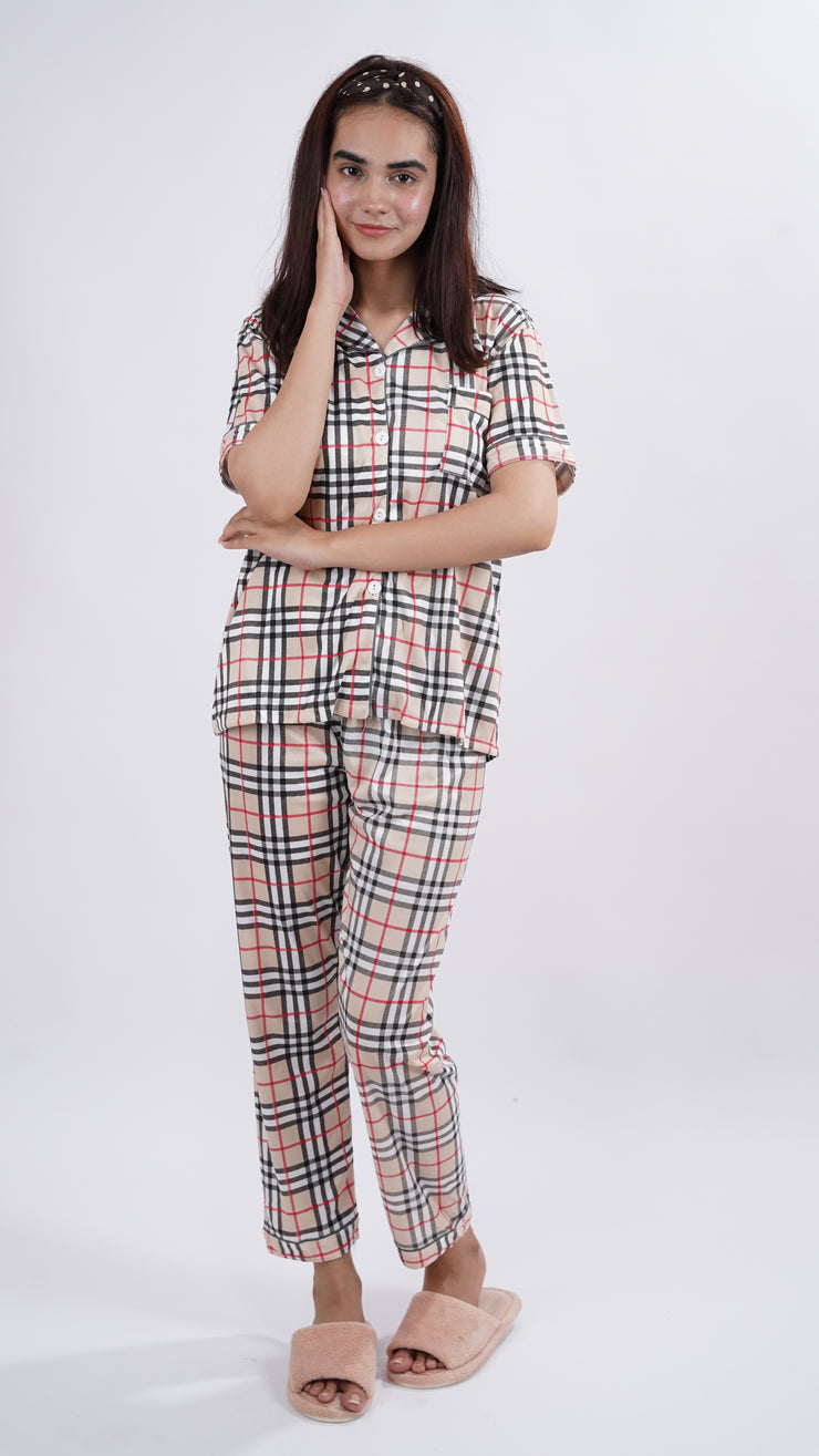 Skin Check Lounge Wear